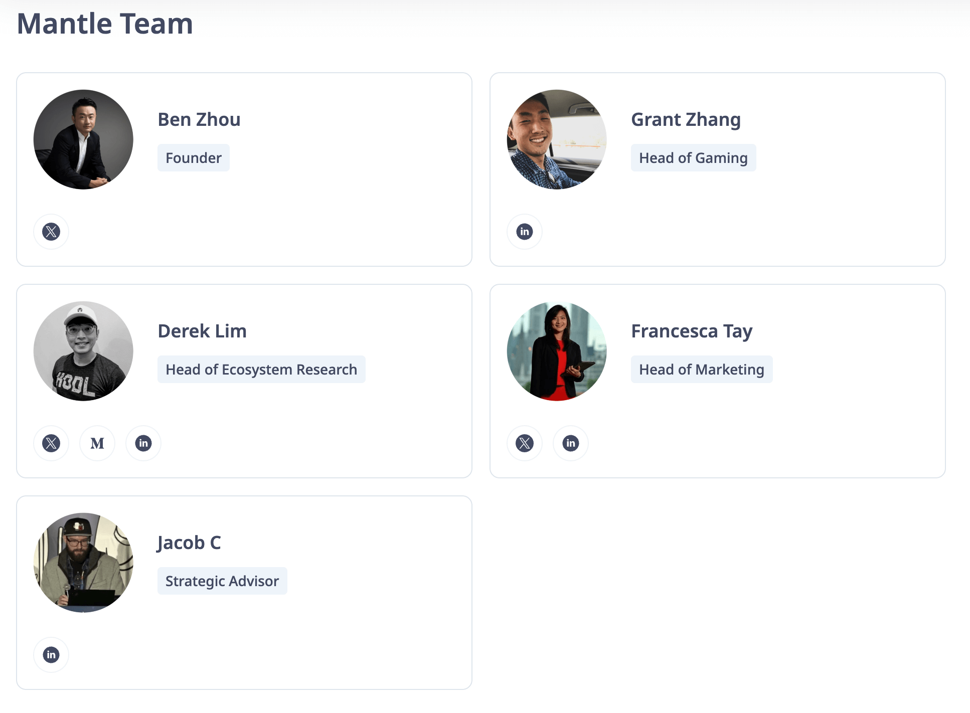 Équipe Mantle Équipe Mantle