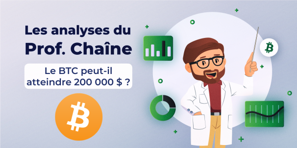 Le Bitcoin à 200 000 dollars, est-ce réaliste ? Analyse on-chain du BTC
