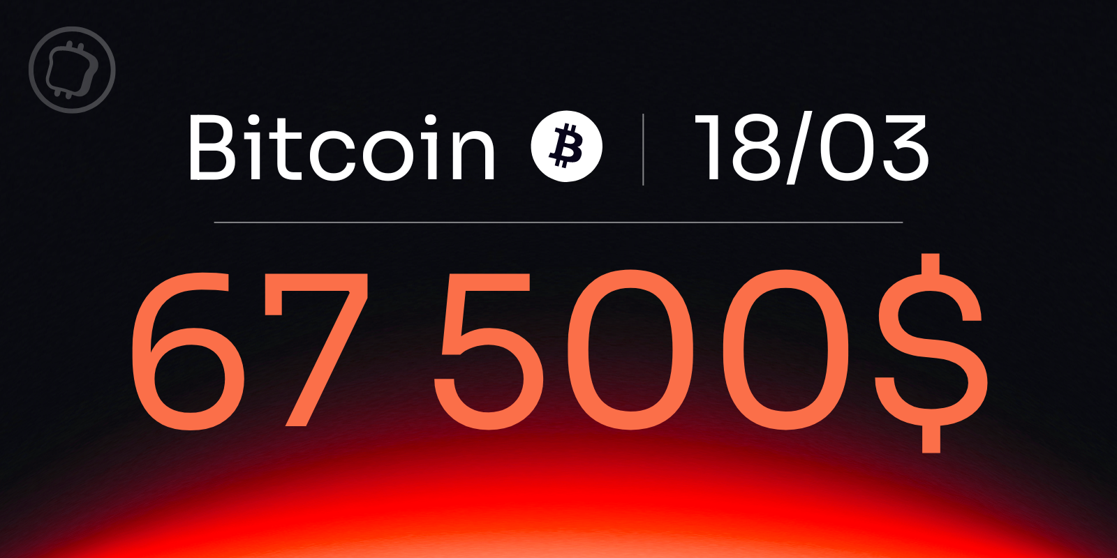 Après sa correction ce week-end, le Bitcoin peut-il déjà repartir à la hausse ? Analyse du BTC du 18 mars 2024