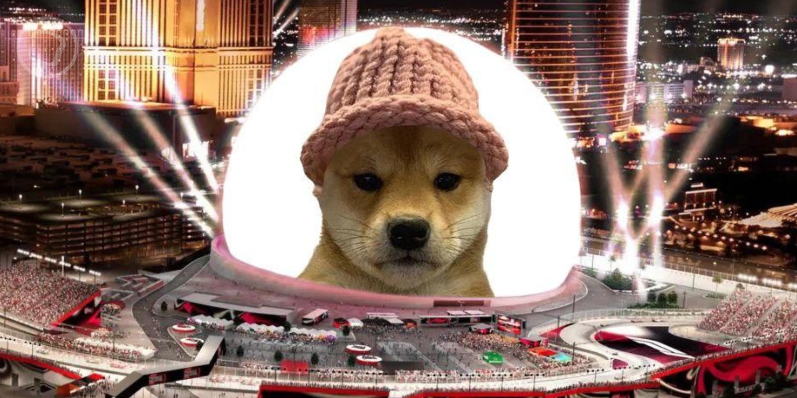 Dogwifhat (WIF) : la communauté compte rassembler 650 000 dollars pour afficher la cryptomonnaie à Las Vegas