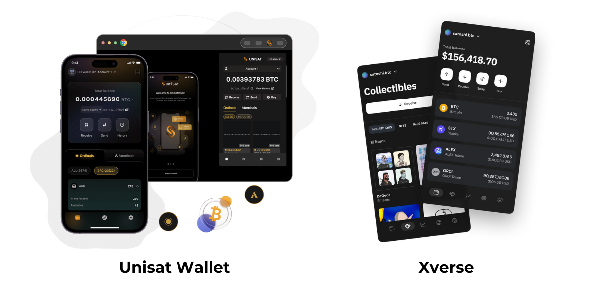 unsat wallet et xverse unsat wallet et xverse