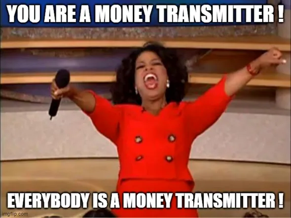 Money transmitter meme Money transmitter meme