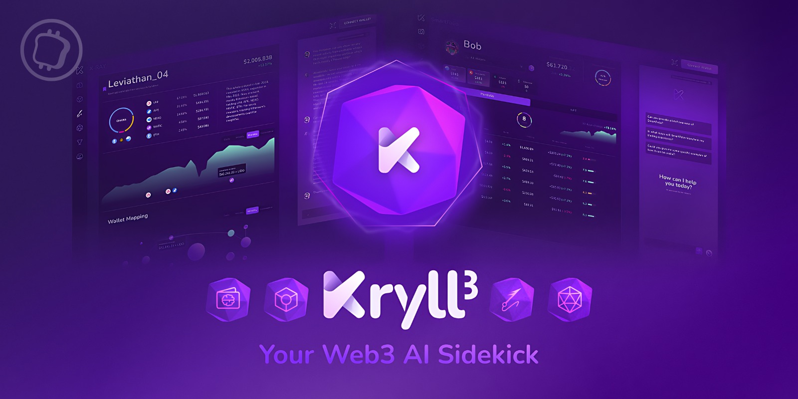 Kryll devient Kryll³, un gestionnaire de portefeuille crypto alimenté par l'IA – Quelles sont ses fonctionnalités ?