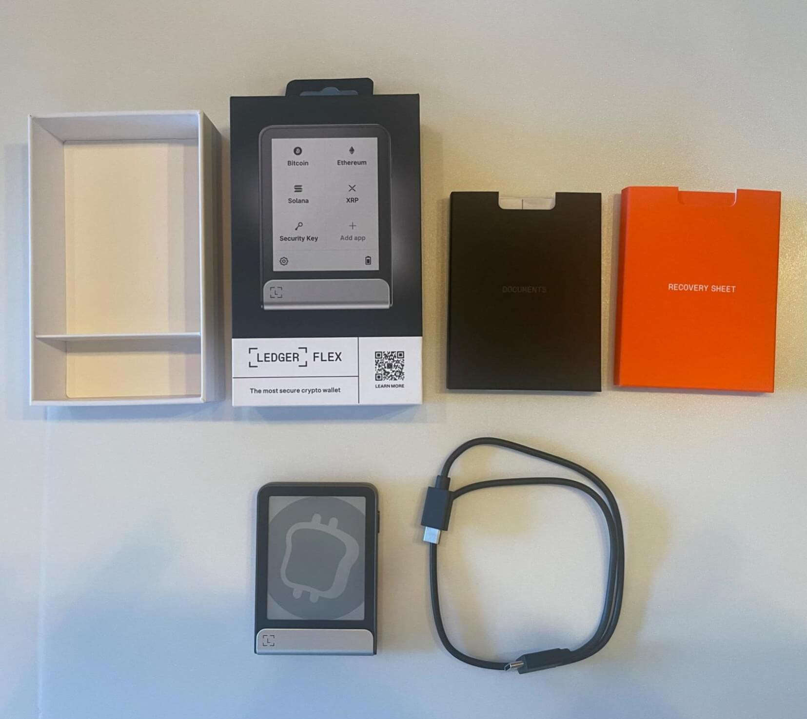 Contenu Boite Ledger Flex Contenu Boite Ledger Flex