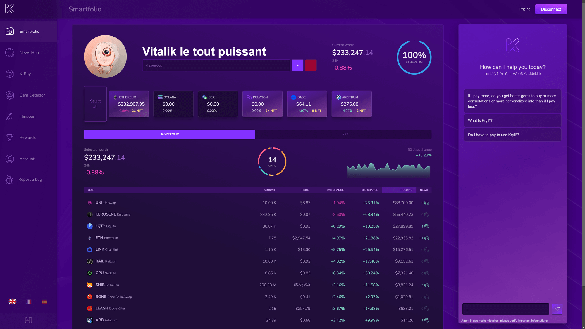 SmartFolio Kryll3 SmartFolio Kryll3