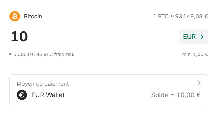 Montant Achat Bitcoin Bitpanda