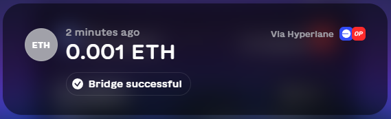 Bridge Hyperlane Bridge Hyperlane