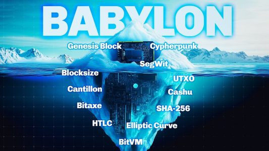 Staker ses Bitcoins sur Babylon, bonne ou mauvaise idée ? L'iceberg de Bitcoin
