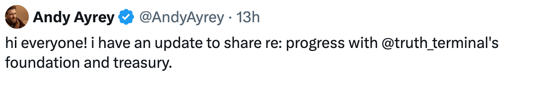 Andy Ayrey Fartcoin Andy Ayrey Fartcoin