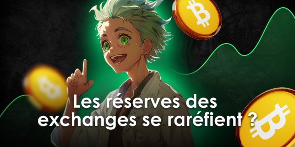 Les réserves des exchanges crypto spot se raréfient ? Analyse du Bitcoin avec Prof. Chaîne