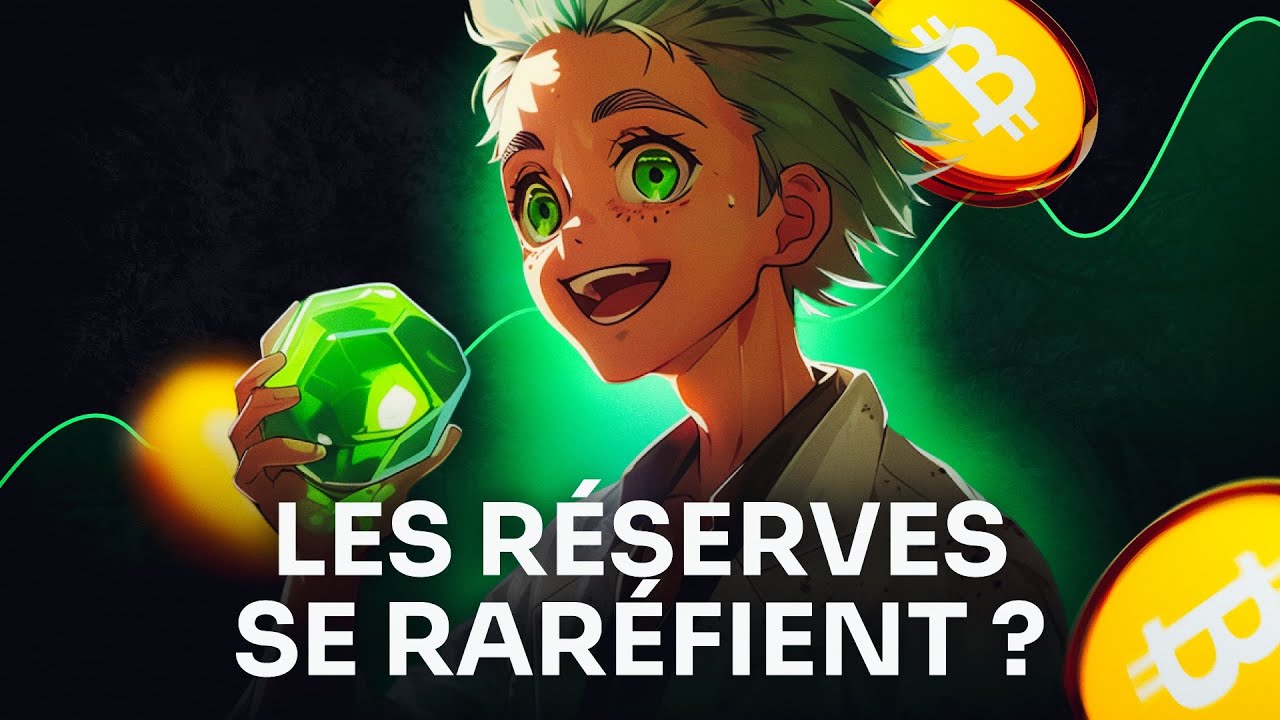 Les réserves des exchanges s’effondrent ! Que faut-il anticiper ? Analyse du Prof. Chaîne