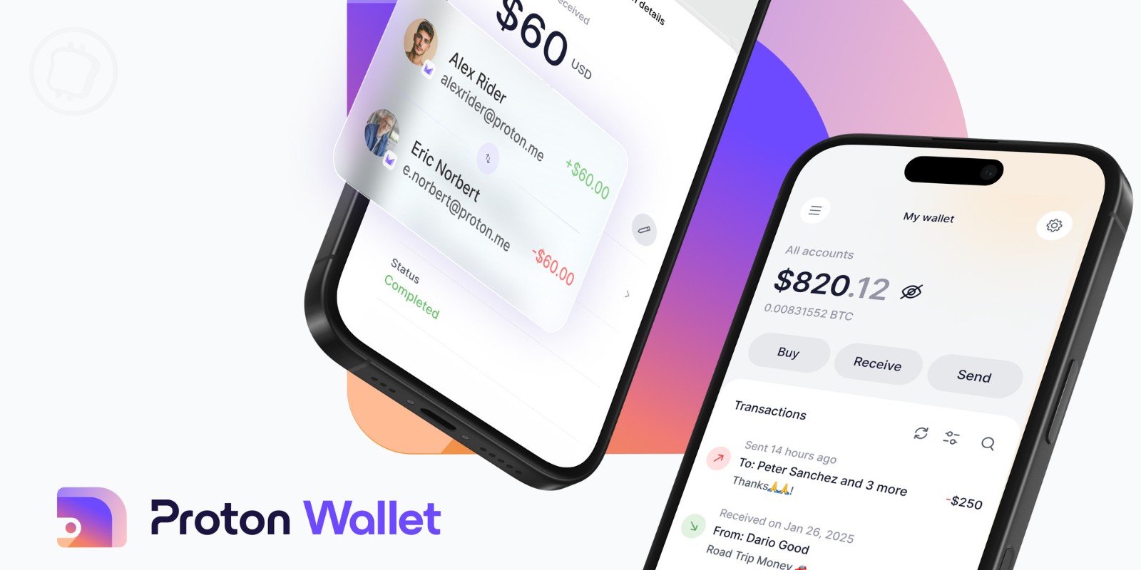 « L'envoi de BTC aussi simple que l'envoi d'un e-mail » – Proton lance son wallet Bitcoin en auto-gestion