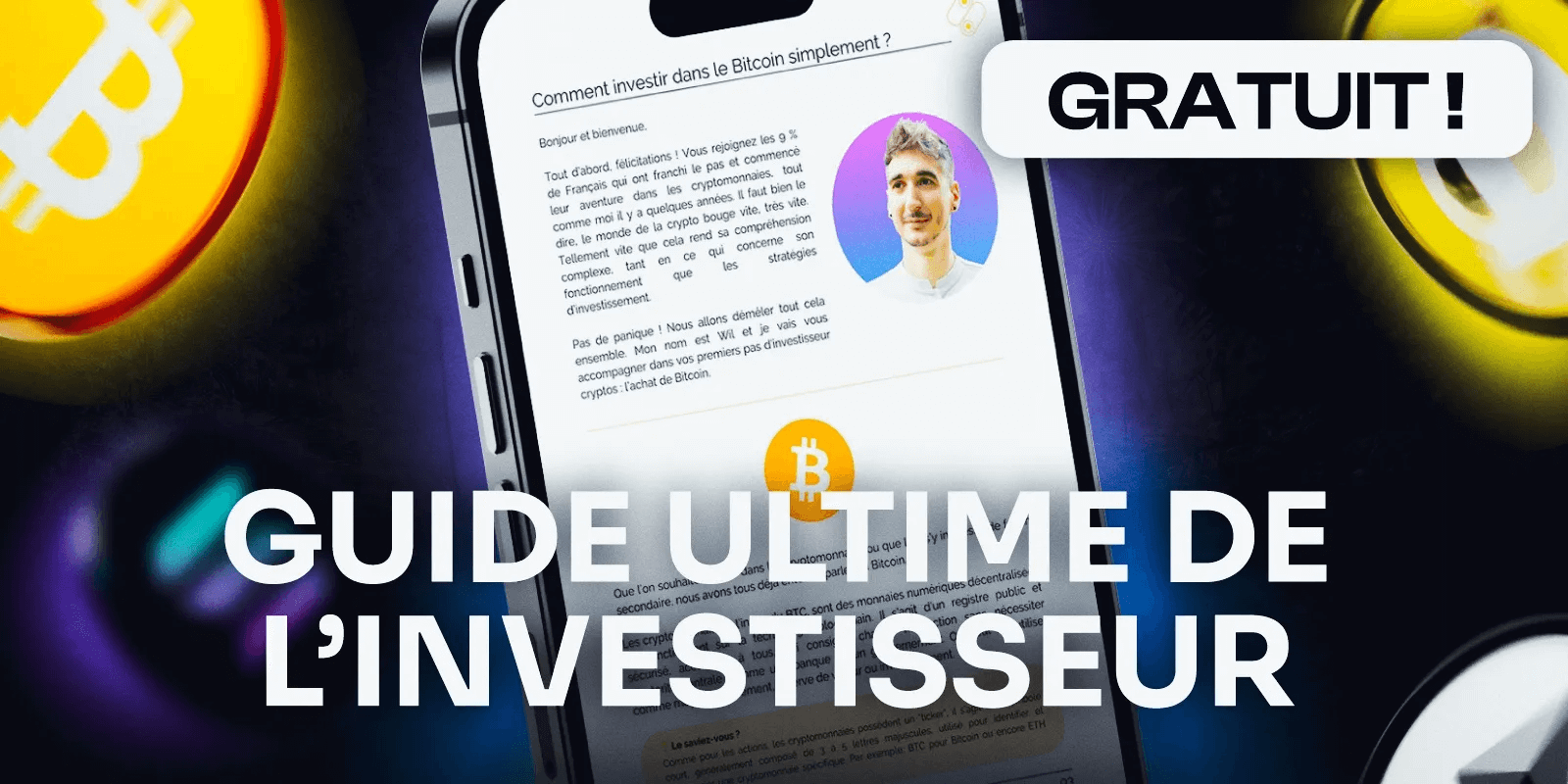 guide gratuit pour investir en crypto