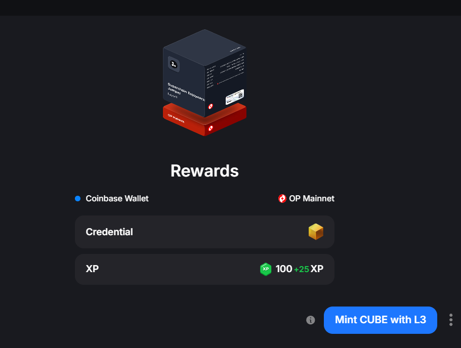 Quête Layer3, dernière étape