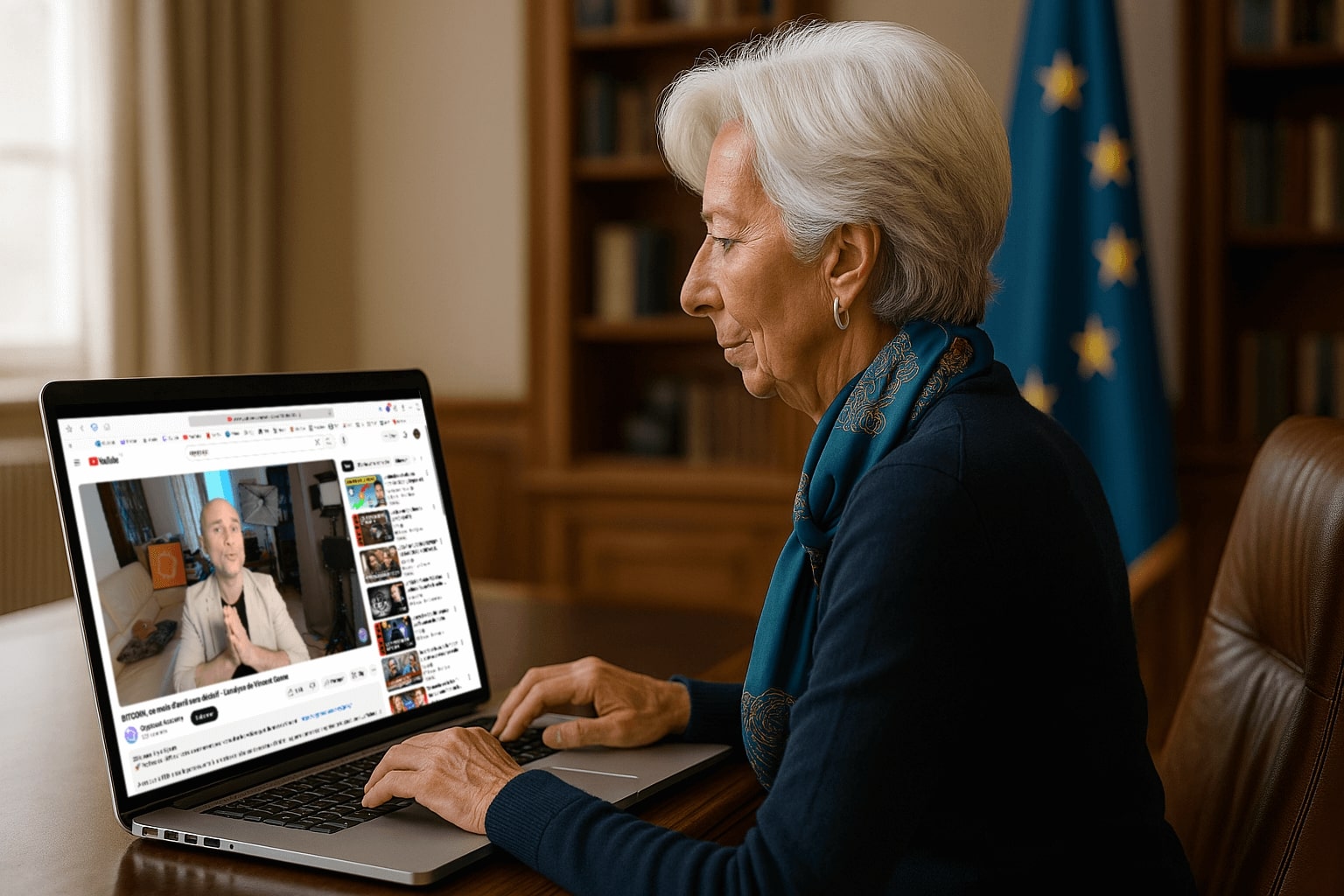 Christine Lagarde Bitcoin Vincent Ganne Christine Lagarde Bitcoin Vincent Ganne