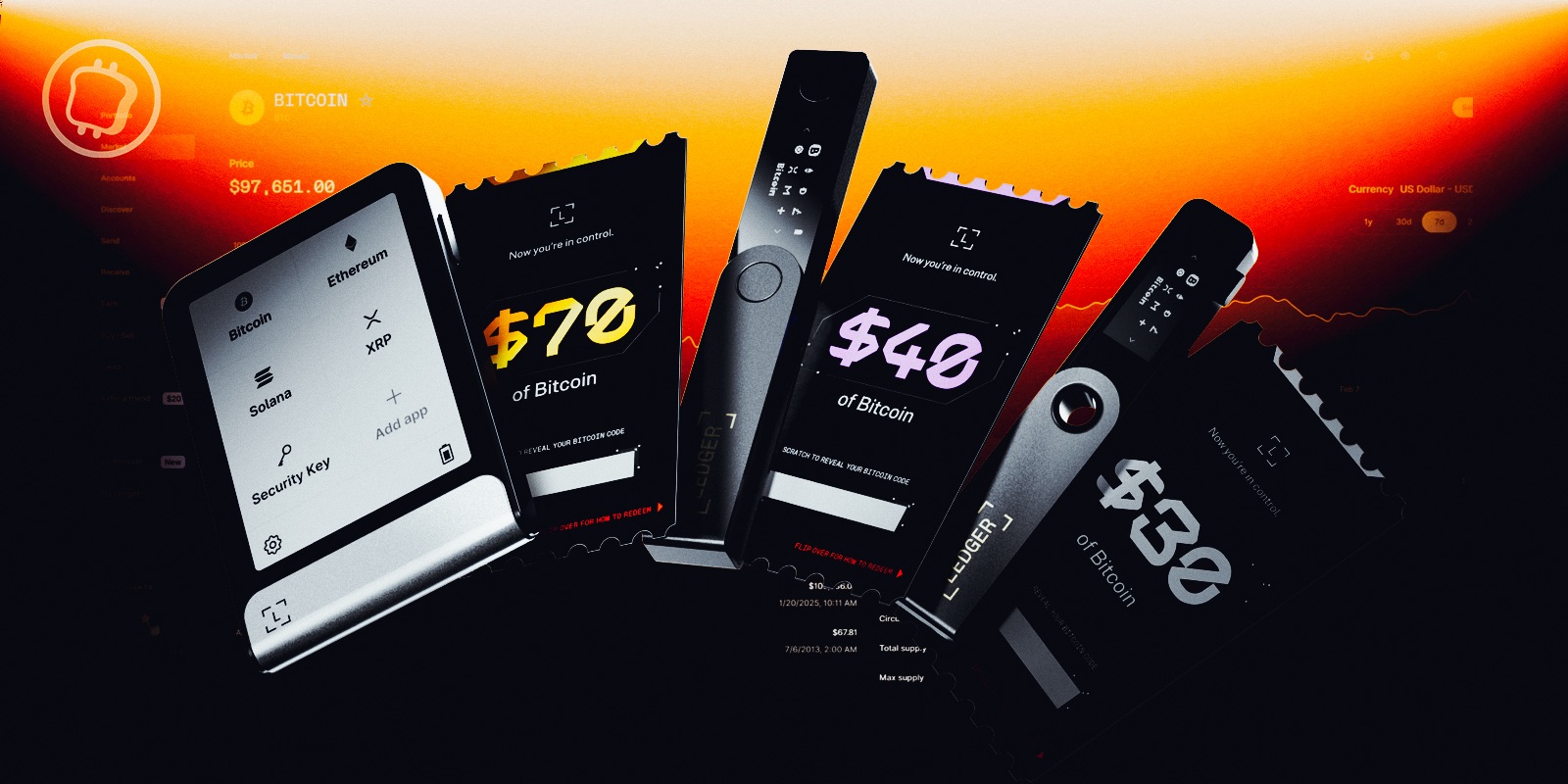 Obtenir jusqu'à 90 $ en Bitcoin en achetant un wallet Ledger ? Voici comment faire