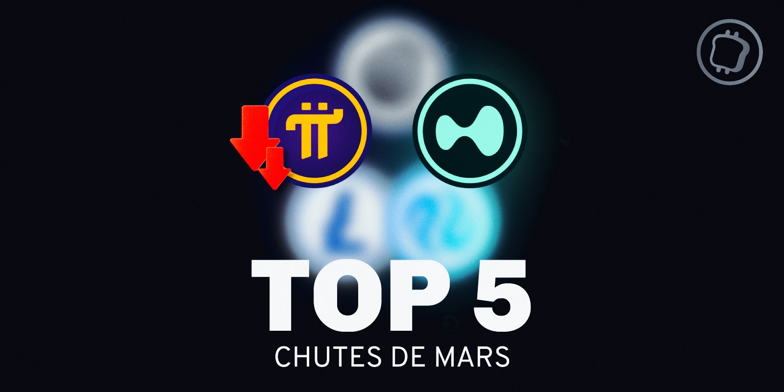 Pi Network, HYPE, LTC... Voici les cryptos qui se sont effondrées en mars