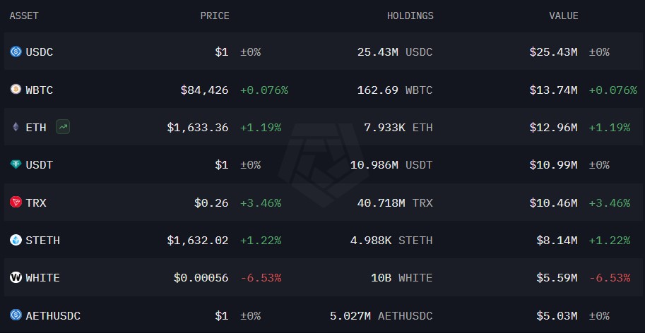 Aperçu des investissements de World Liberty Financial