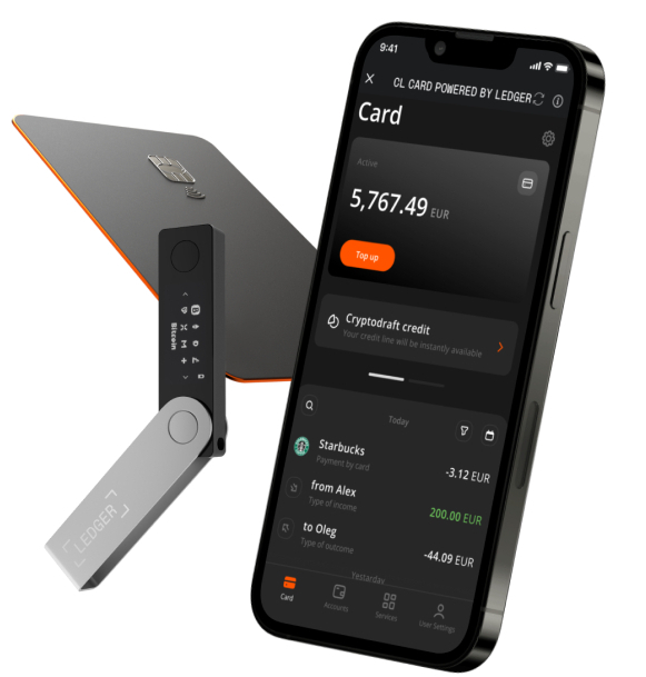 Carte CL Ledger Application Mobile Carte CL Ledger Application Mobile