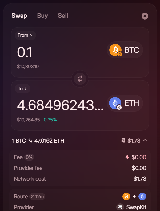 Junction Transfert Bitcoin Ethereum