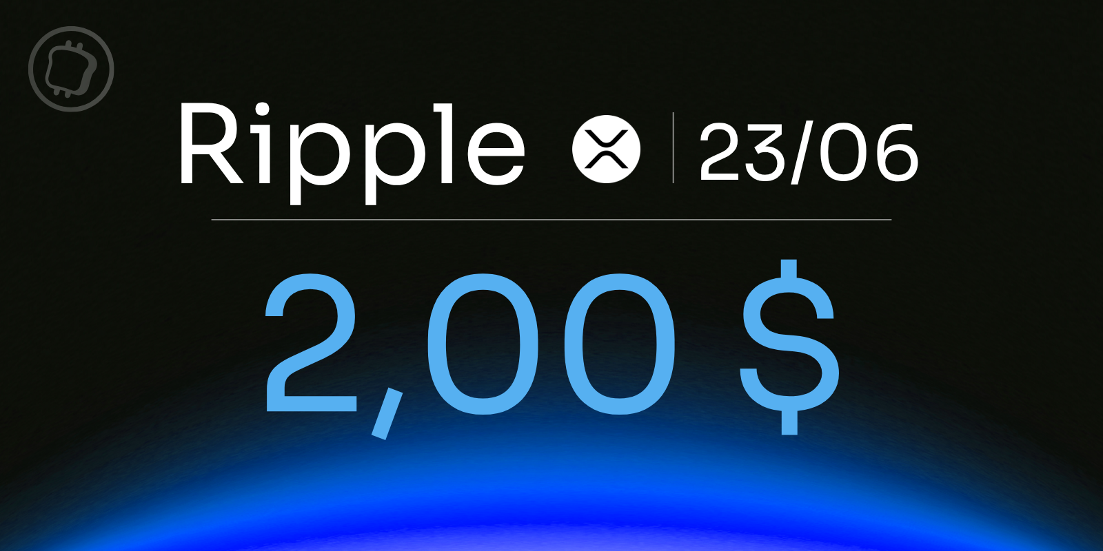 XRP rebond au-dessus des 3 dollars ou top de marché ? Analyse de la crypto Ripple au 23 juin 2025