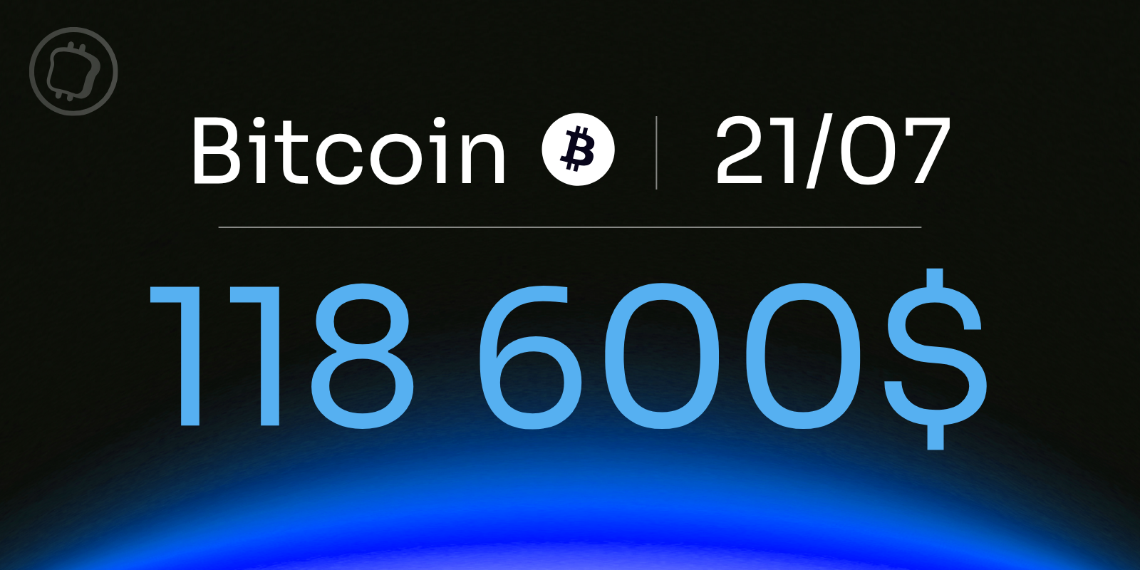 Bitcoin : vers une consolidation ou vers un nouveau record ? Analyse du 21 juillet 2025