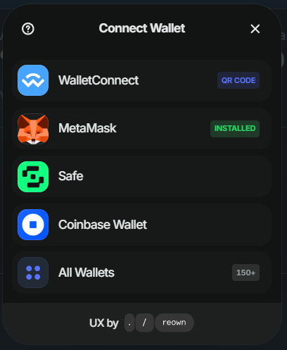 Connecter Wallet ZyFAI Connecter Wallet ZyFAI