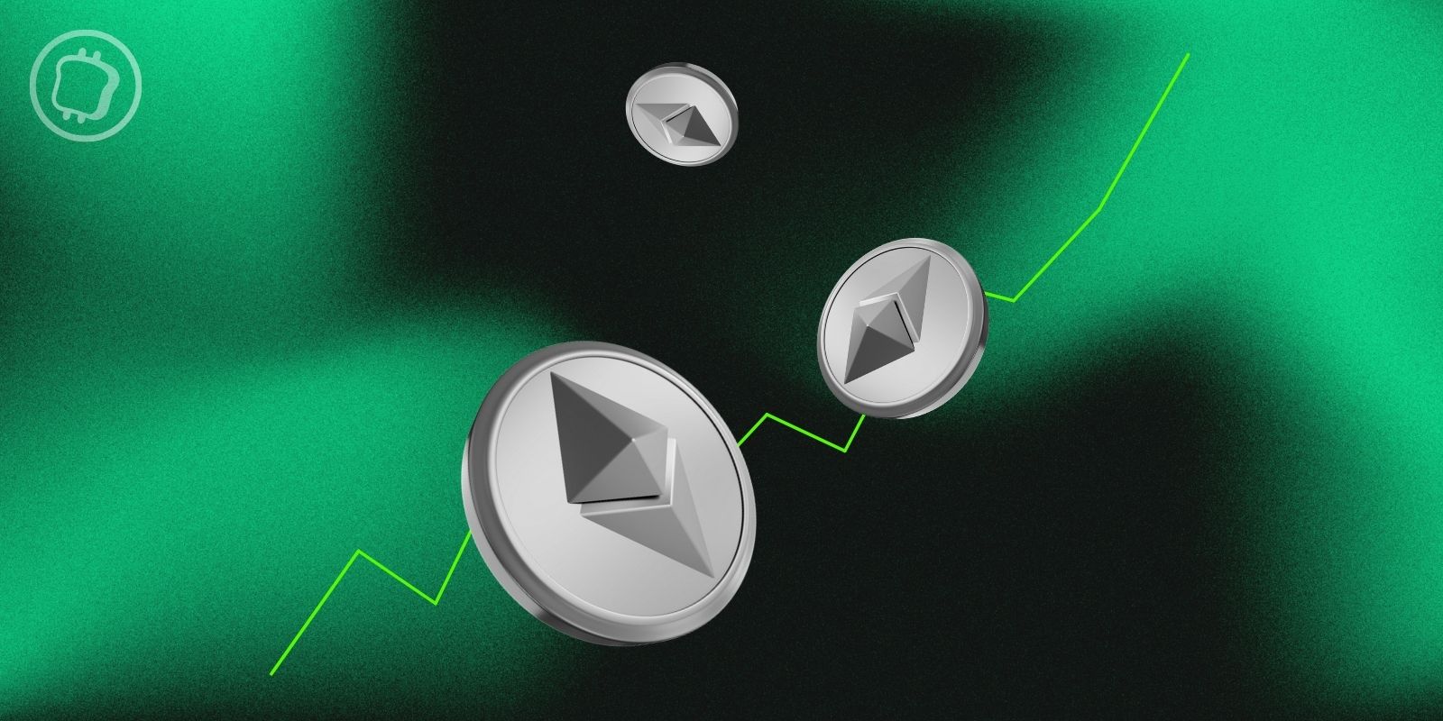 L’Ether (ETH) retrouve les 3 000 dollars, tandis que le marché crypto repart à la hausse