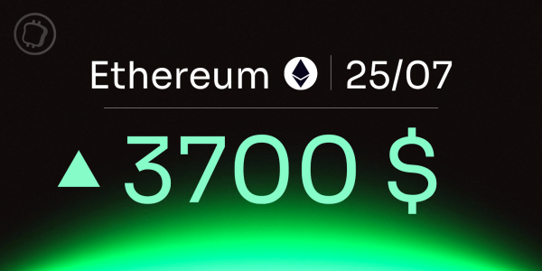 Ethereum en nouveau leader, sommet historique en 2025 ? Analyse technique de l’Ether au 25 juillet 2025