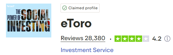Avis des clients d'eToro sur Trustpilot Avis des clients d'eToro sur Trustpilot