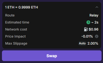 Récapitulatif Opération Bridge Relay