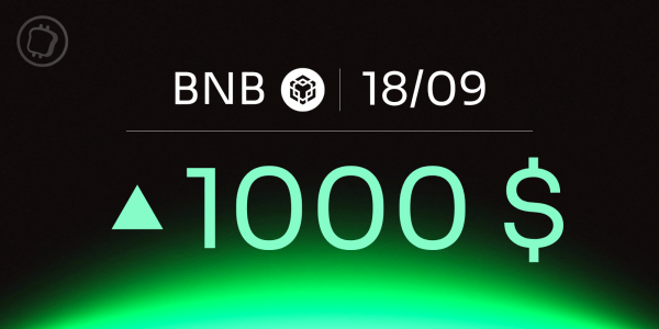 Binance Coin, 1 000 dollars, une première étape ? Analyse technique du BNB du 18 septembre 2025