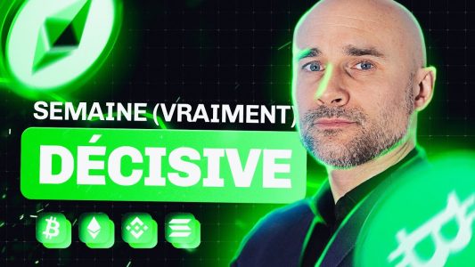 Bitcoin, semaine DÉCISIVE pour la tendance de fin de cycle - L’analyse de Vincent Ganne en vidéo