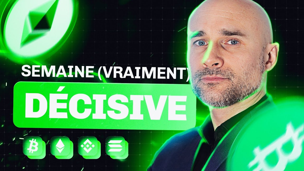 Bitcoin, semaine DÉCISIVE pour la tendance de fin de cycle - L’analyse de Vincent Ganne en vidéo