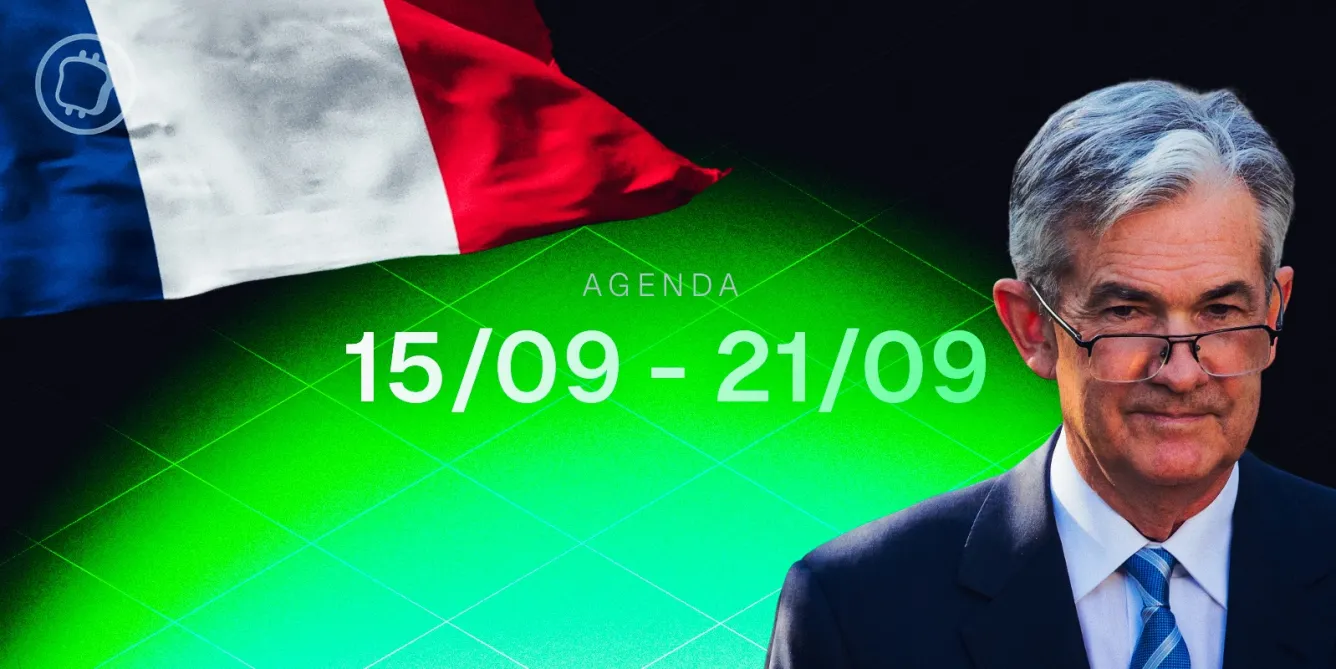 Crypto & Bourse - Ce qu'il ne faut pas manquer pour la semaine du 15 au 21 septembre