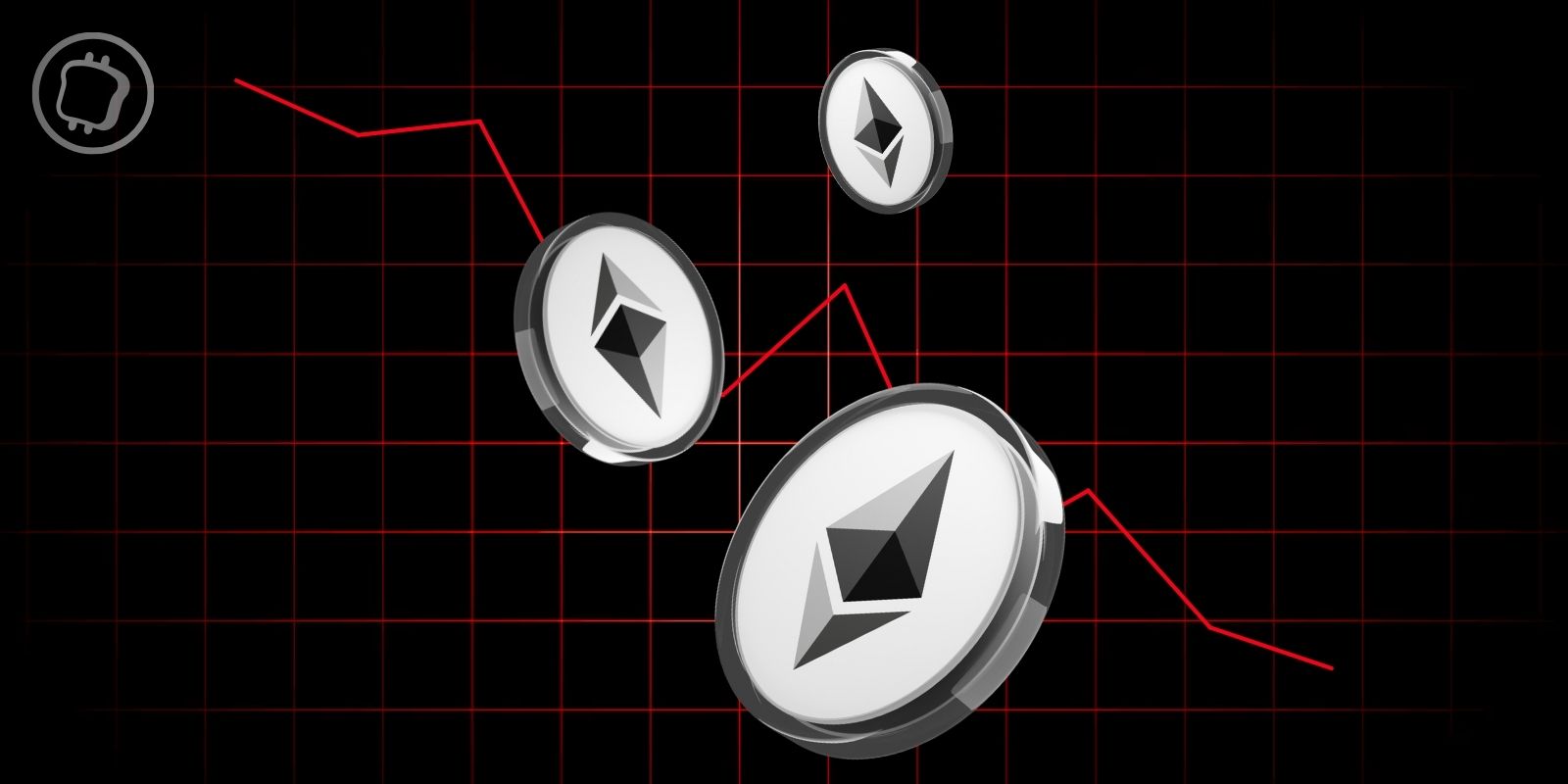 Ethereum : l’ETH retombe sous 4 000 dollars, en chute de 19 % depuis l’ATH