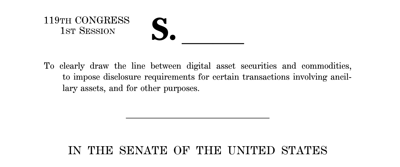Cadre réglementaire Responsible Financial Innovation Act Cadre réglementaire Responsible Financial Innovation Act