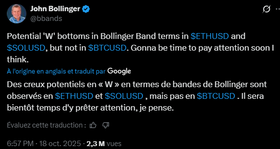 Tweet W Bottom ETH&SOL