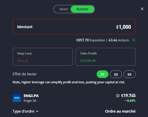 Acheter Action Engie sur eToro Acheter Action Engie sur eToro