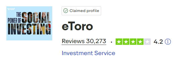 Avis eToro Trustpilot