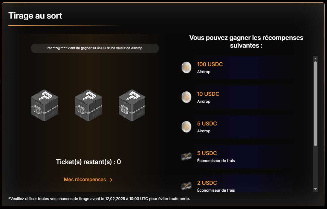 bybit tirage au sort bybit tirage au sort