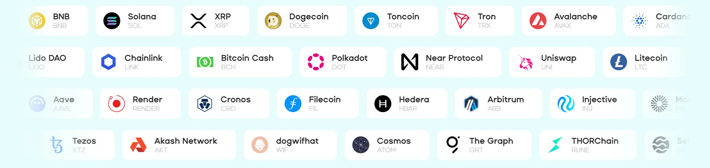 Liste des cryptos listées sur Deskoin Liste des cryptos listées sur Deskoin