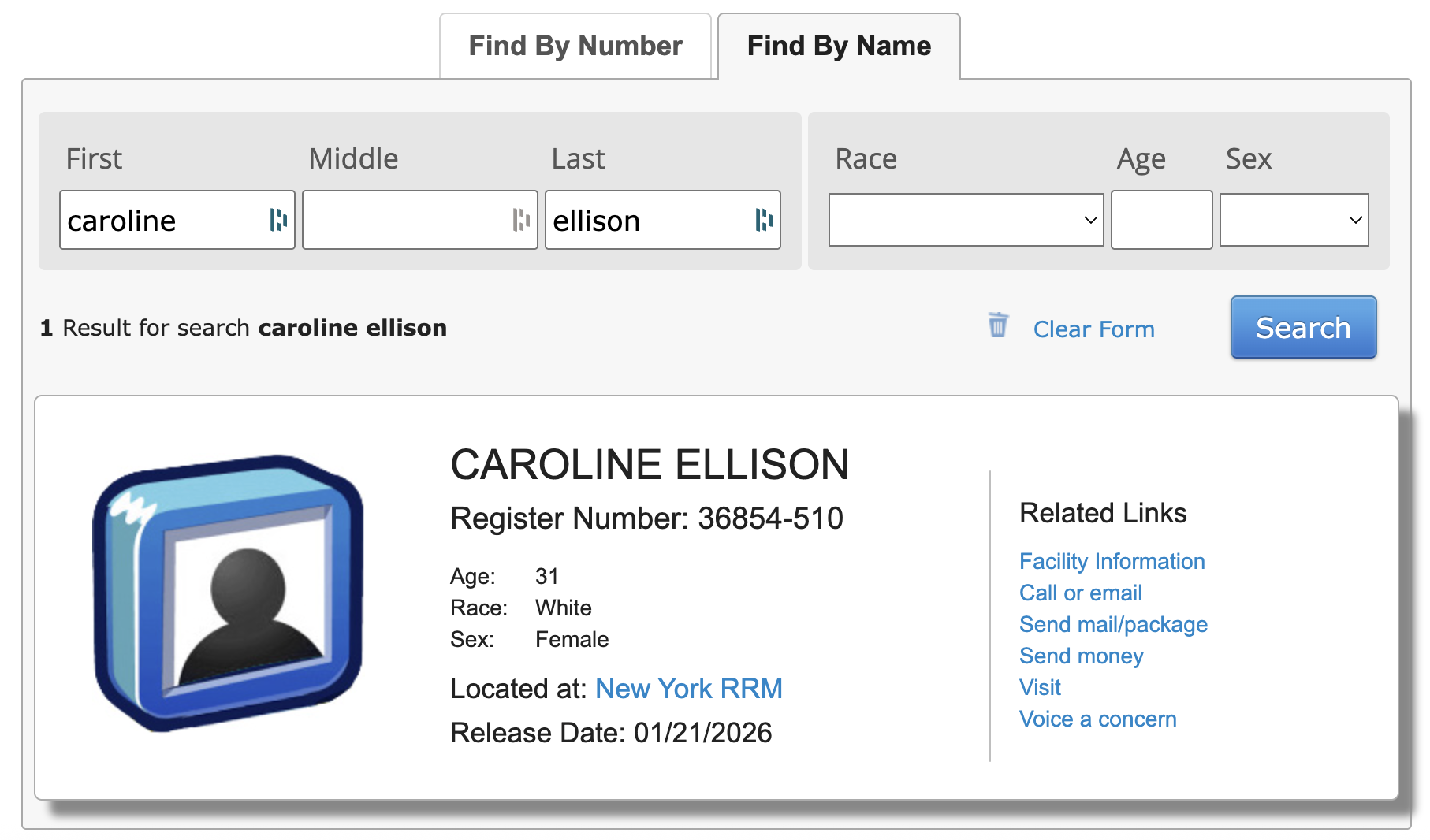Fiche de Caroline Ellison