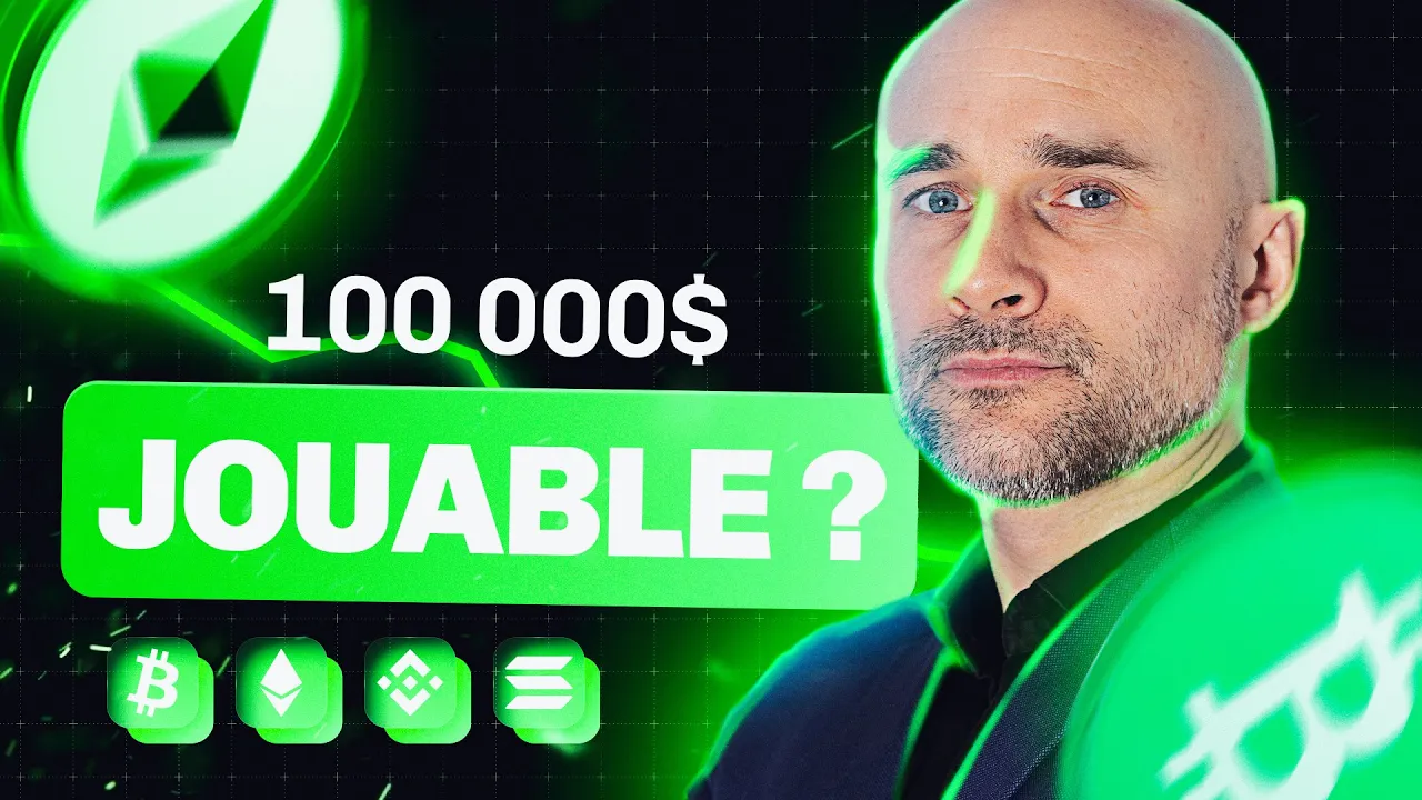 Le Bitcoin à 100 000 $ d'ici fin janvier ? L'analyse de Vincent Ganne en vidéo