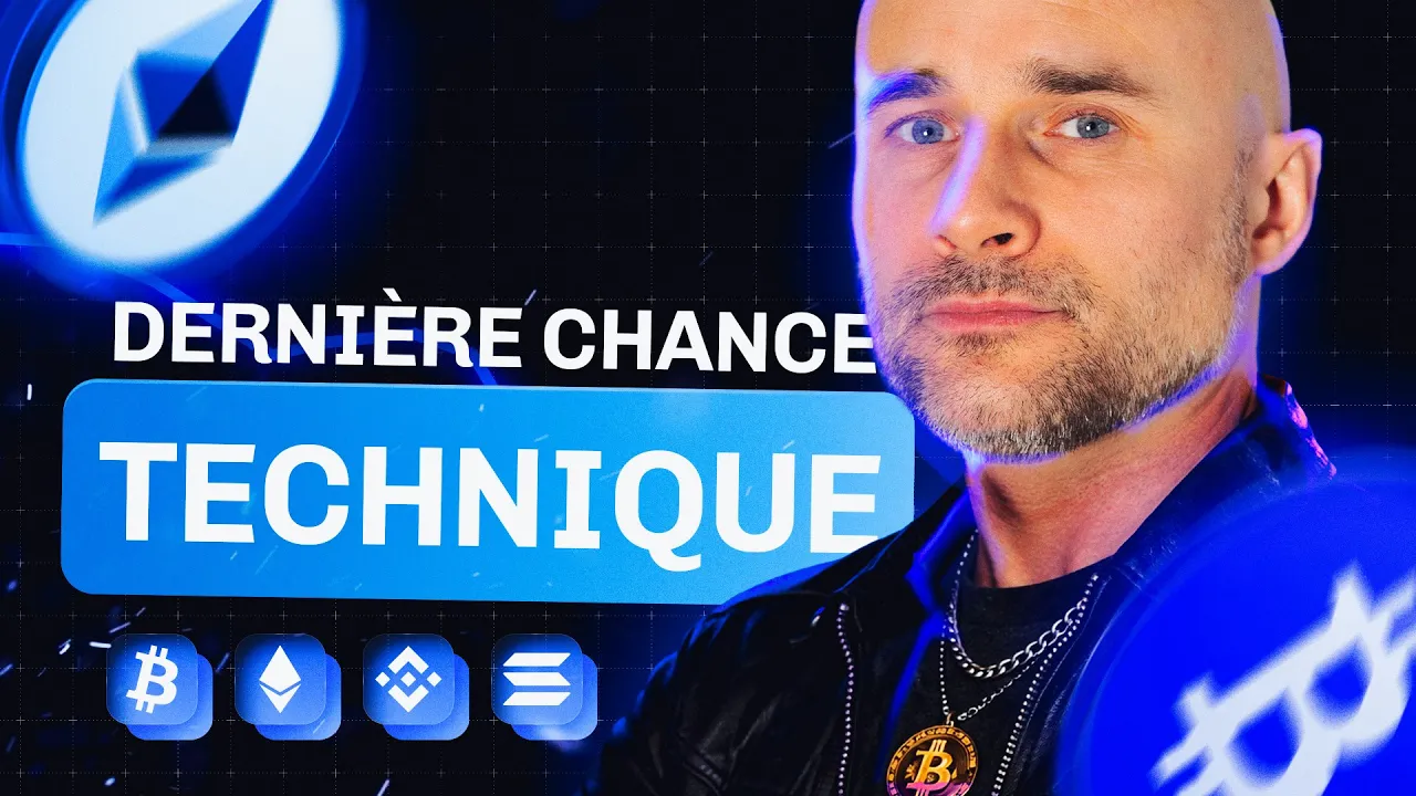 Le Bitcoin est au bord du gouffre technique – L'analyse de Vincent Ganne en vidéo