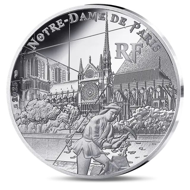 Pièce d'argent Gold Avenue