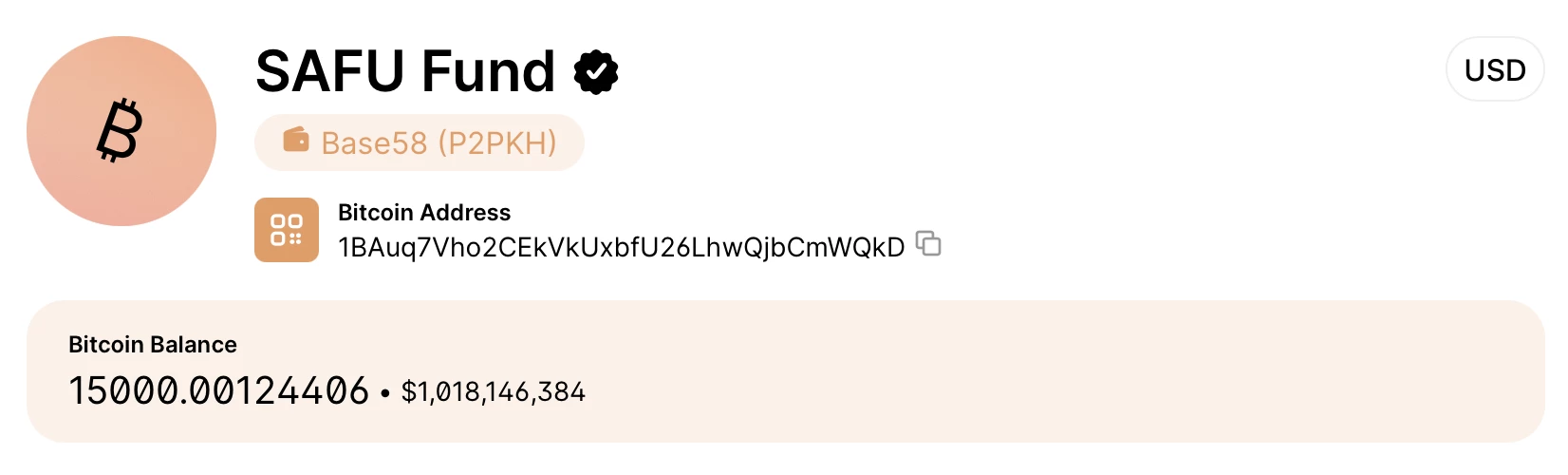 Le fonds SAFU de Binance possède désormais 15 000 BTC