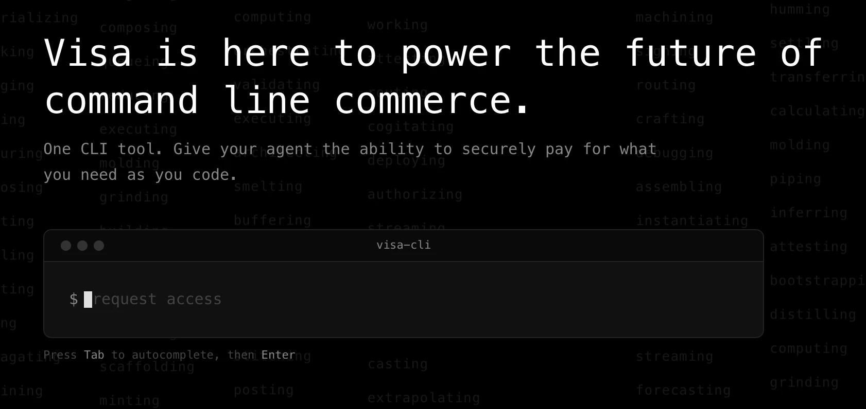 Visa CLI : une interface de commande simplifiée pour propulser l’avenir du commerce en ligne