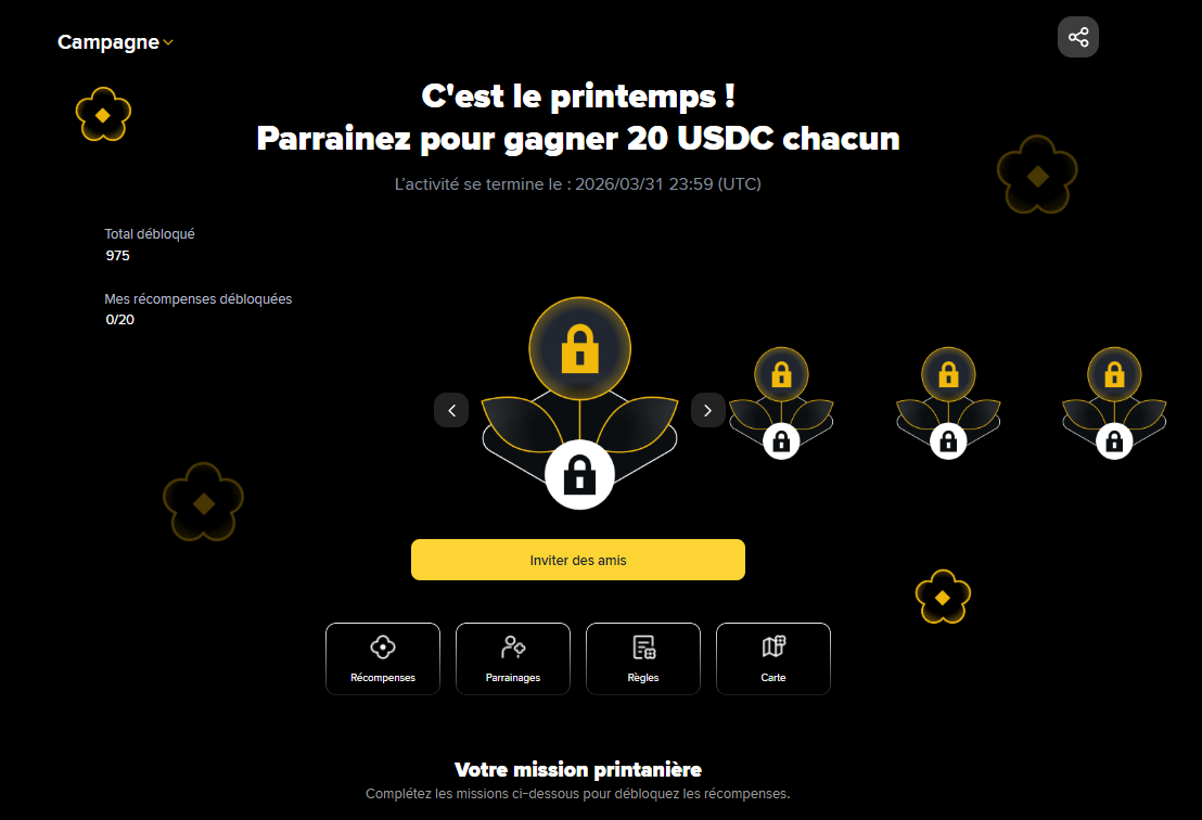 Binance Offre Printemps