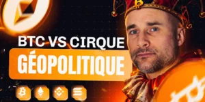 Cirque géopolitique, la surperformance du Bitcoin peut-elle durer ? L'analyse de Vincent Ganne en vidéo